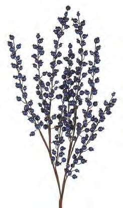 88803 33" WATERPROOF BLUE BERRY SPIKE PK. 6