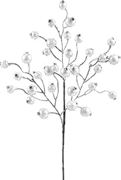 40717 17" WATERPROOF PEARL CRABAPPLE PICK PK 12