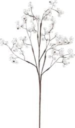 40703 WATERPROOF 18" SHINY WHITE BERRY PICK PK 12